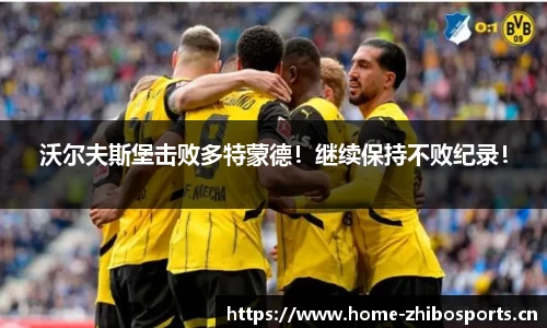 沃尔夫斯堡击败多特蒙德！继续保持不败纪录！